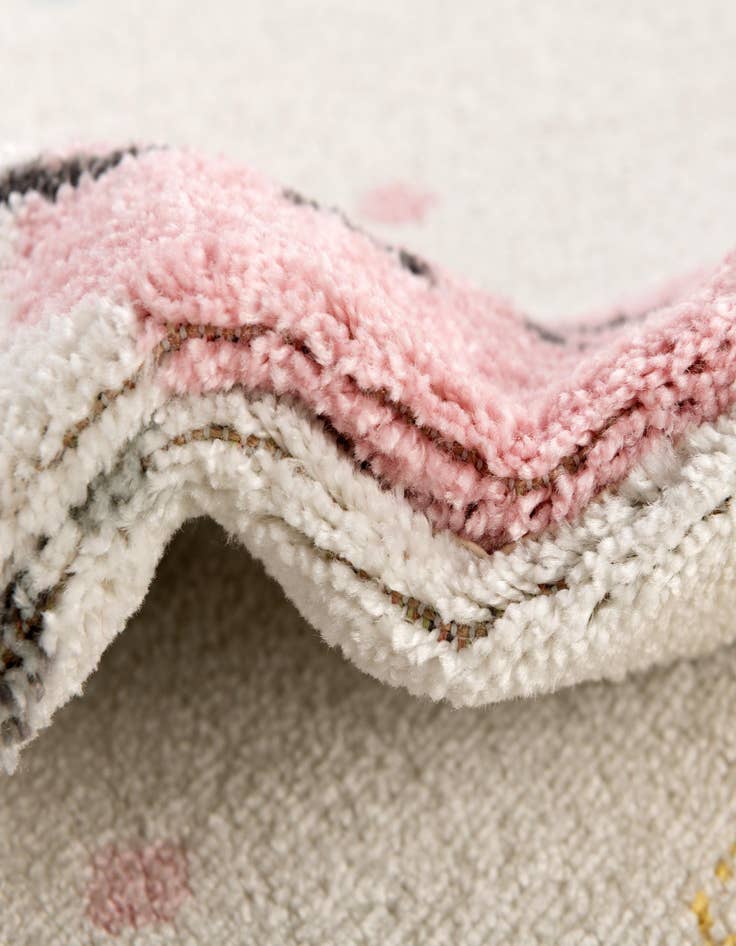 Detail image of 2' 2 x 6' Cats Whimsy Kids Runner Rug