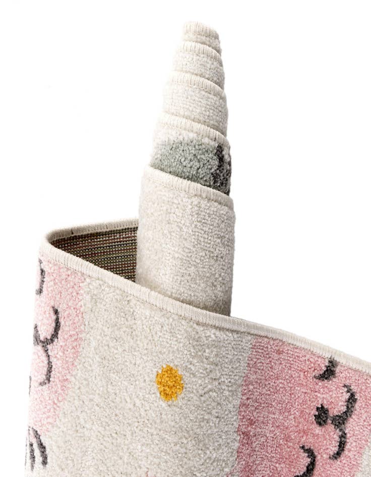 Detail image of 2' 2 x 6' Cats Whimsy Kids Runner Rug