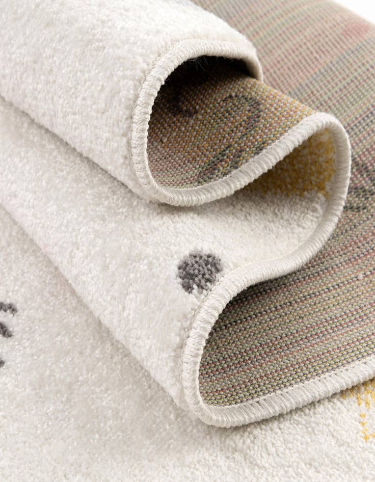 Detail image of 2' 2 x 6' Cats Whimsy Kids Runner Rug