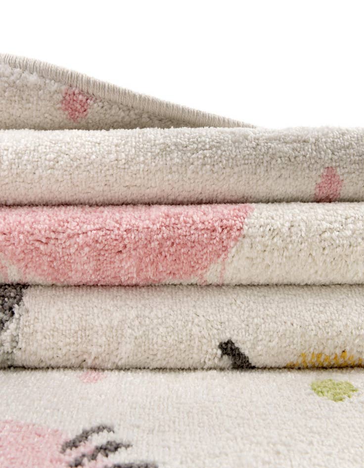 Detail image of 2' 2 x 6' Cats Whimsy Kids Runner Rug