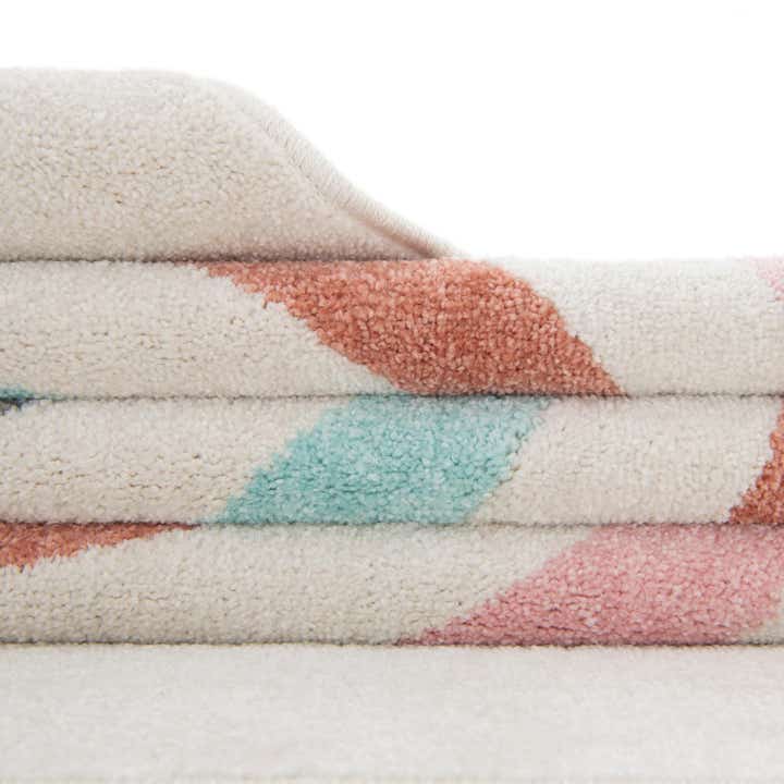2' 2 x 6' Rainbow Whimsy Kids Runner Rug