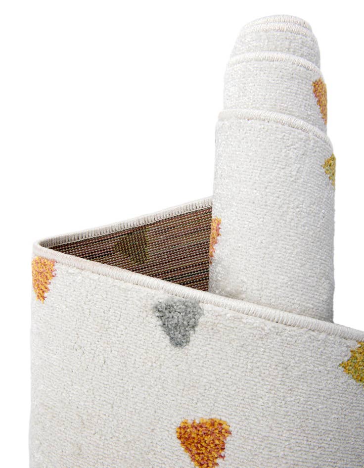 Detail image of 2' 2 x 6' Tiger Whimsy Kids Runner Rug