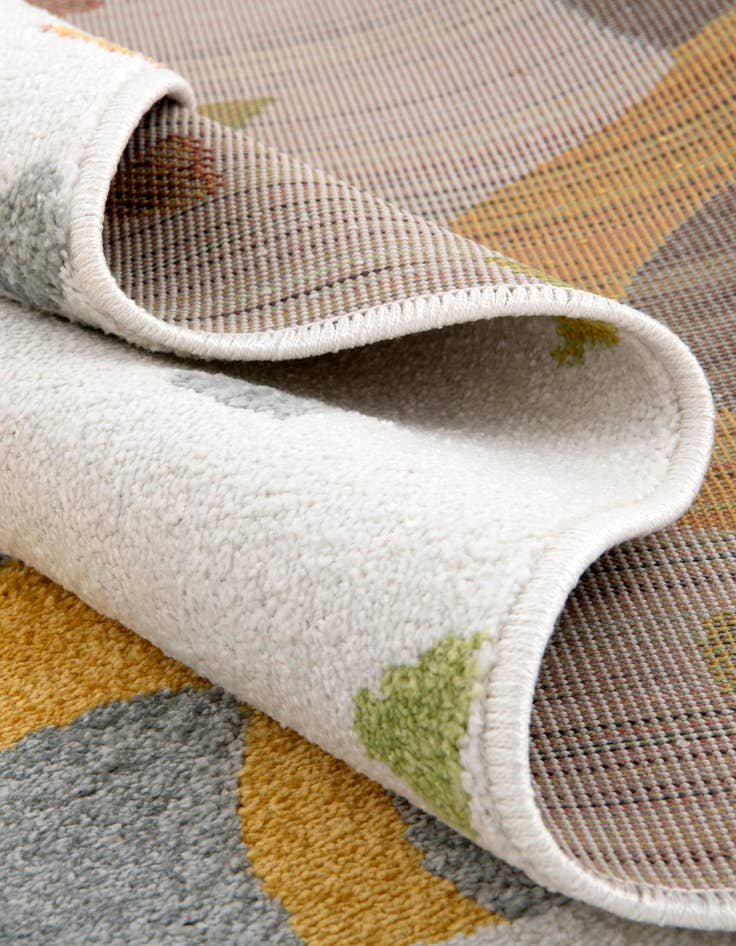 Detail image of 2' 2 x 6' Tiger Whimsy Kids Runner Rug