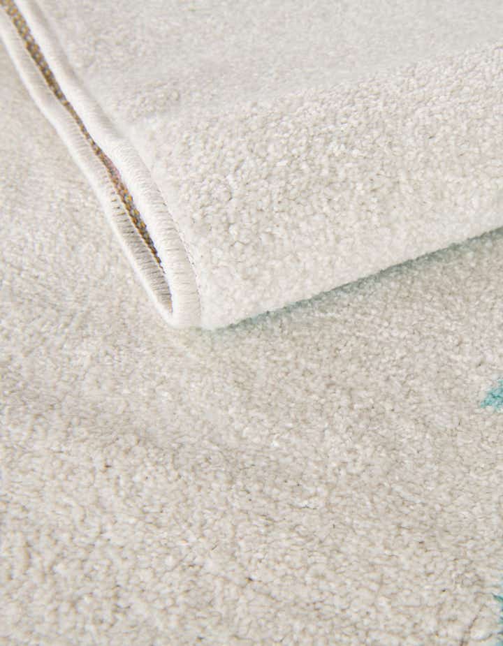 2' 2 x 3' 11 Animals Whimsy Kids Runner Rug