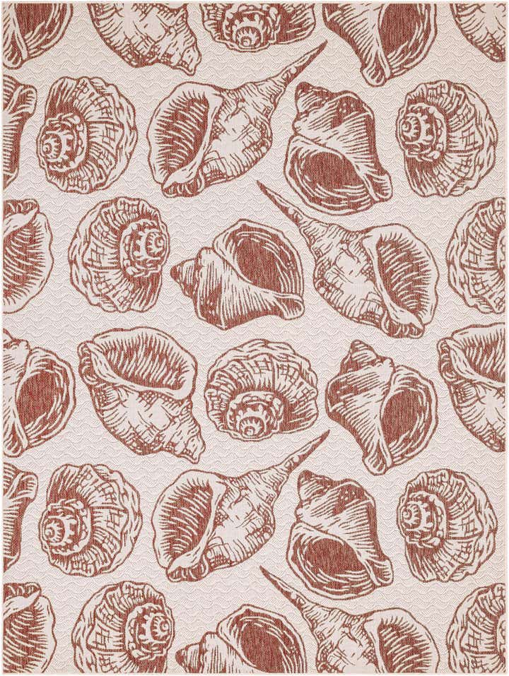 10' x 14' Easy-Clean Coastal Indoor / Outdoor Rug