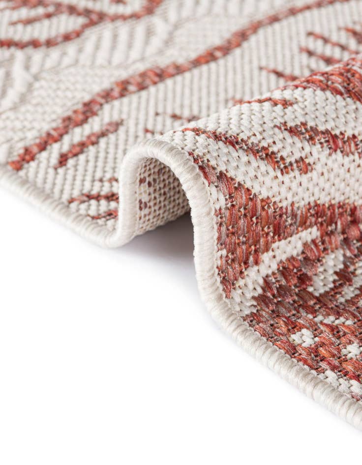 Detail image of 9' x 12' Easy-Clean Coastal Indoor / Outdoor Rug