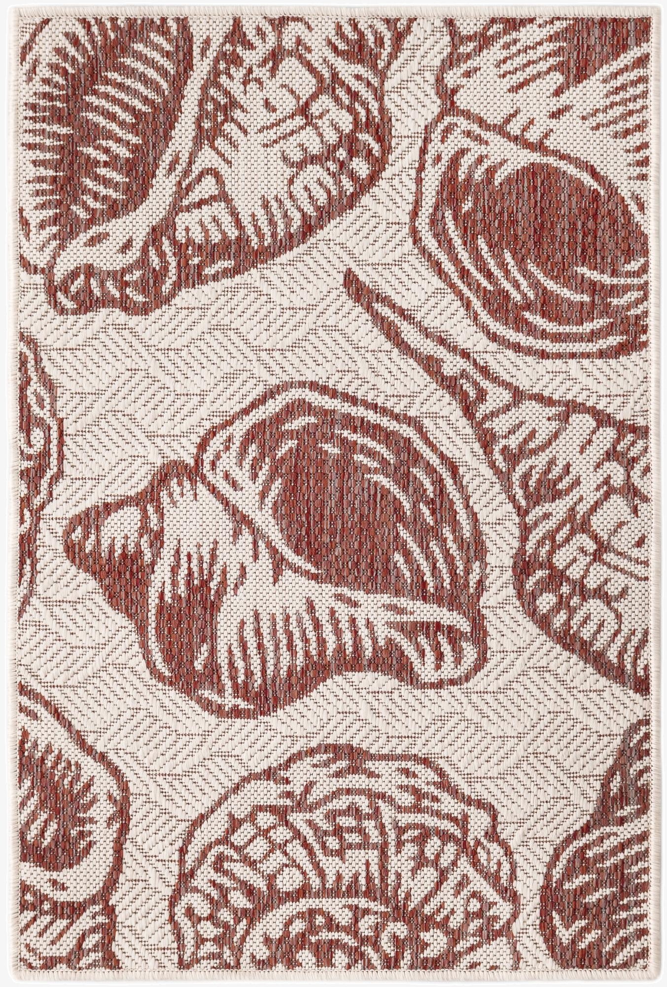 2' x 3'  Washable Coastal Indoor / Outdoor Rug