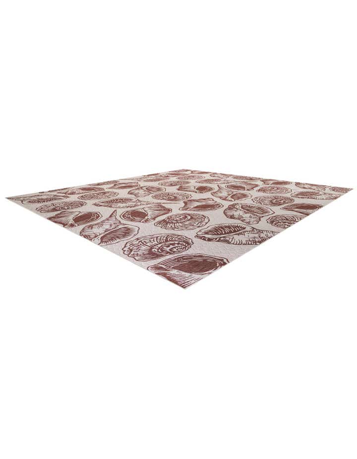 13' x 13' Easy-Clean Coastal Indoor / Outdoor Square Rug