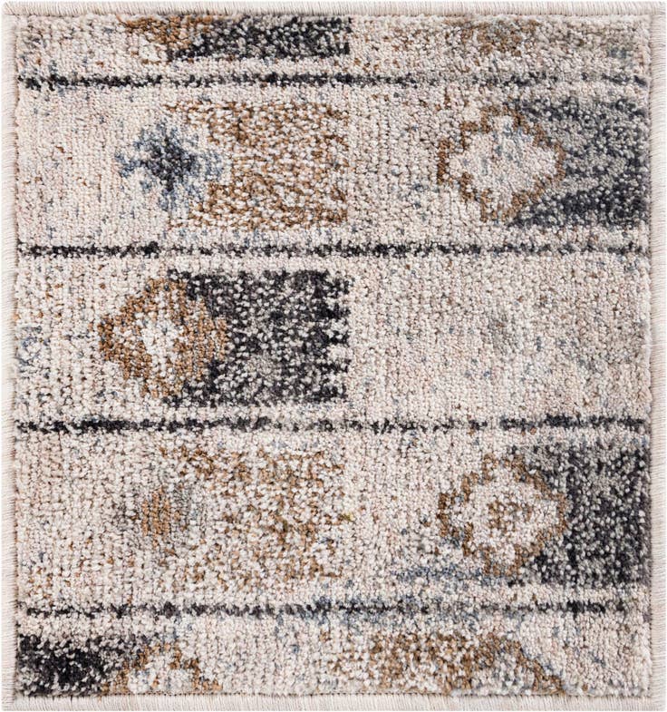 Detail image of 1' 4 x 1' 4 Eco Southwestern Sample Rug