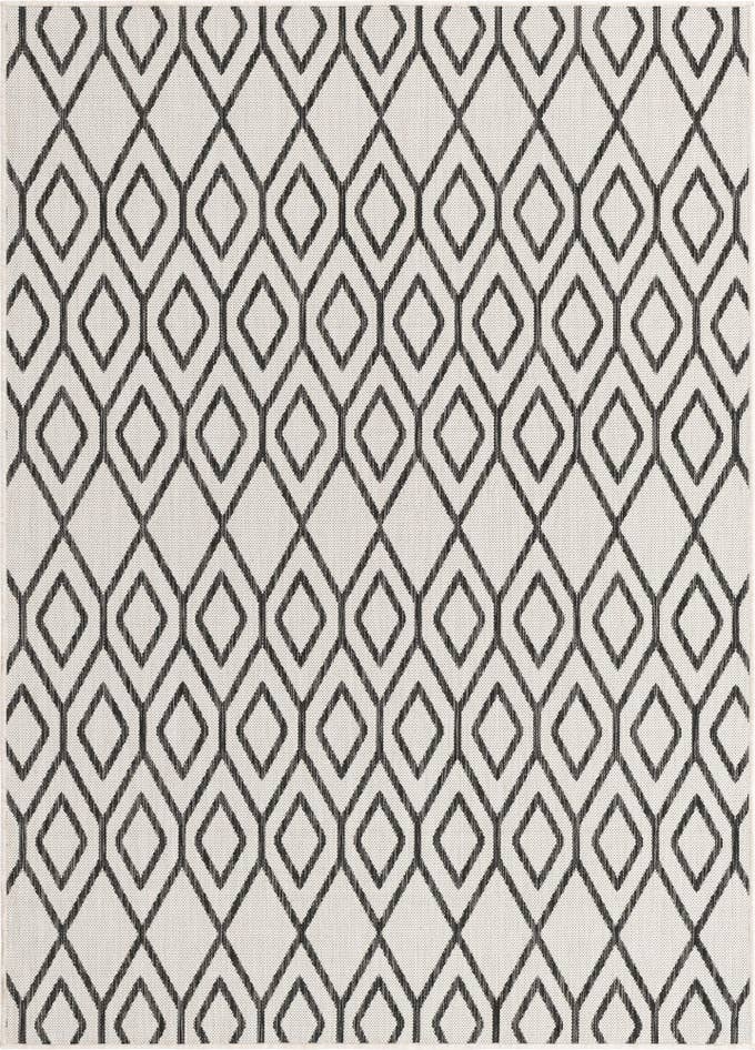 Detail image of 1' 4 x 1' 4 Easy-Clean Jill Zarin Turks and Caicos Indoor / Outdoor Sample Rug