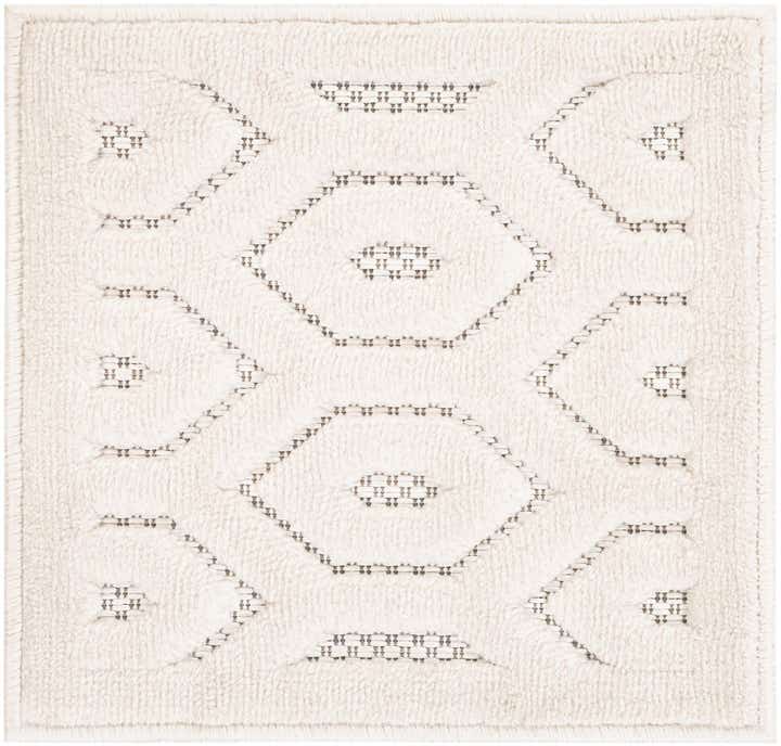 1' 4 x 1' 4 Easy-Clean Trellis Textured Indoor / Outdoor Sample Rug