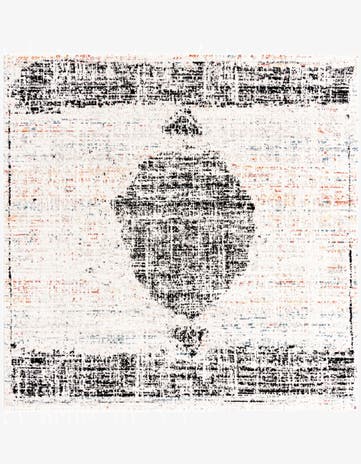 Ivory Aramis Square Rug