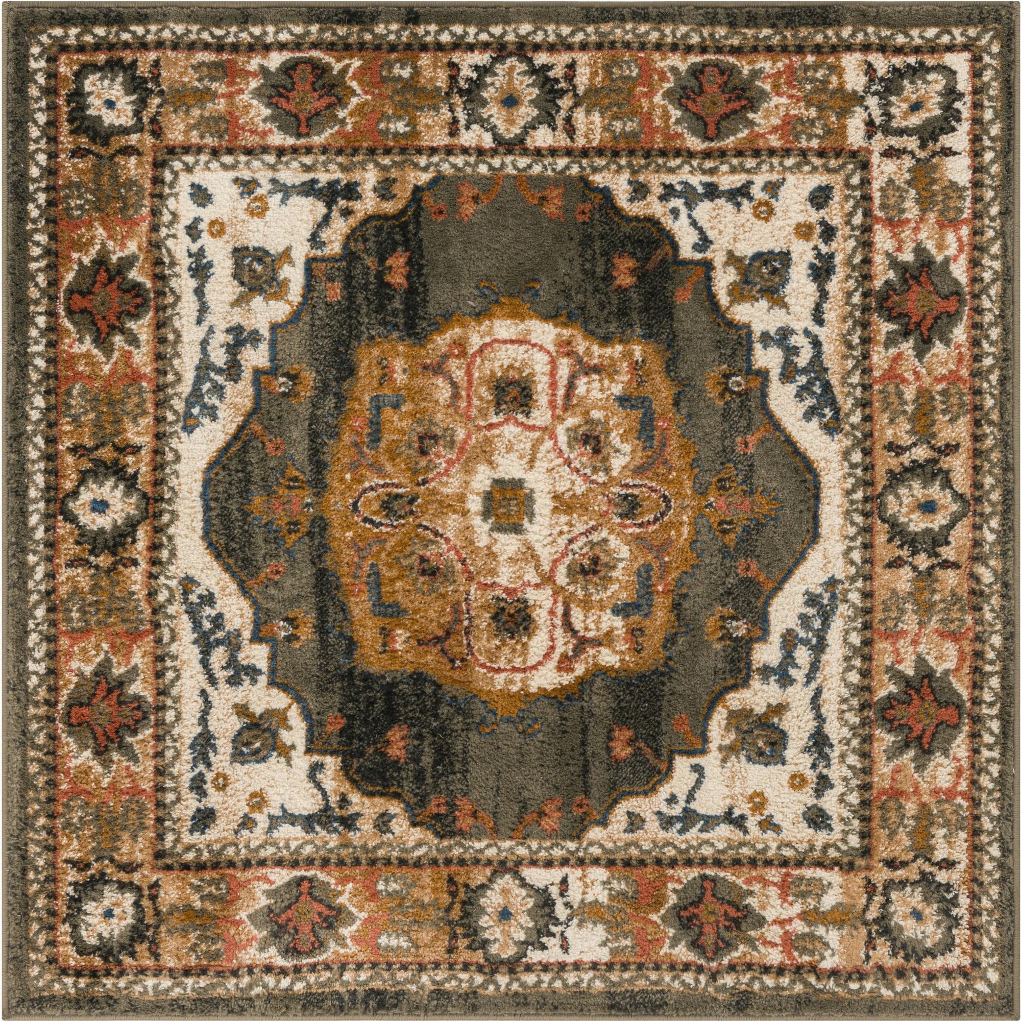 4' x 4' Arcadia Square Rug