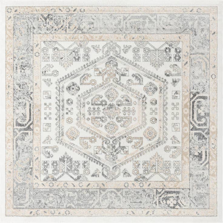 Detail image of 7' 10 x 7' 10 Aurelia Square Rug