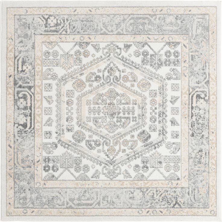 Detail image of 6' x 6' Aurelia Square Rug
