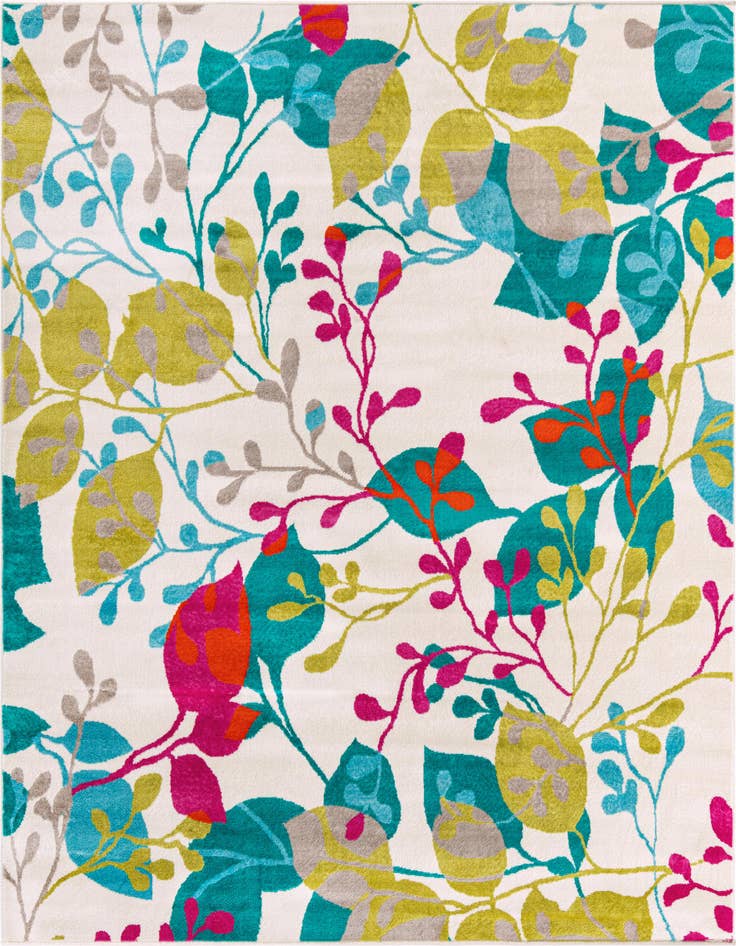 Detail image of 7' 10 x 7' 10 Azalea Square Rug