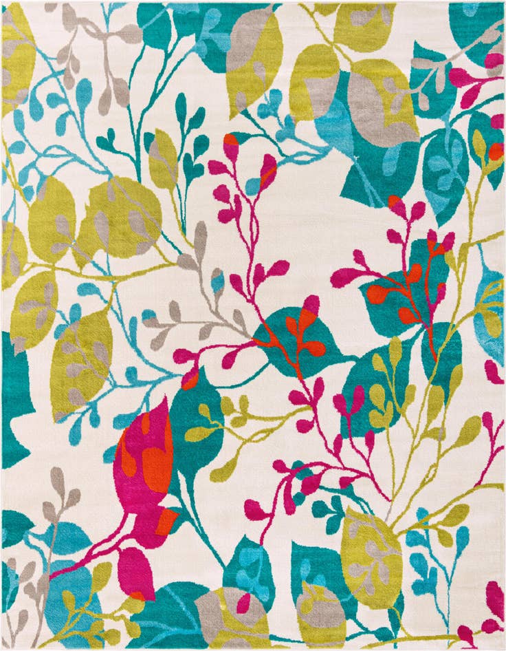 Detail image of 10' x 10' Azalea Square Rug
