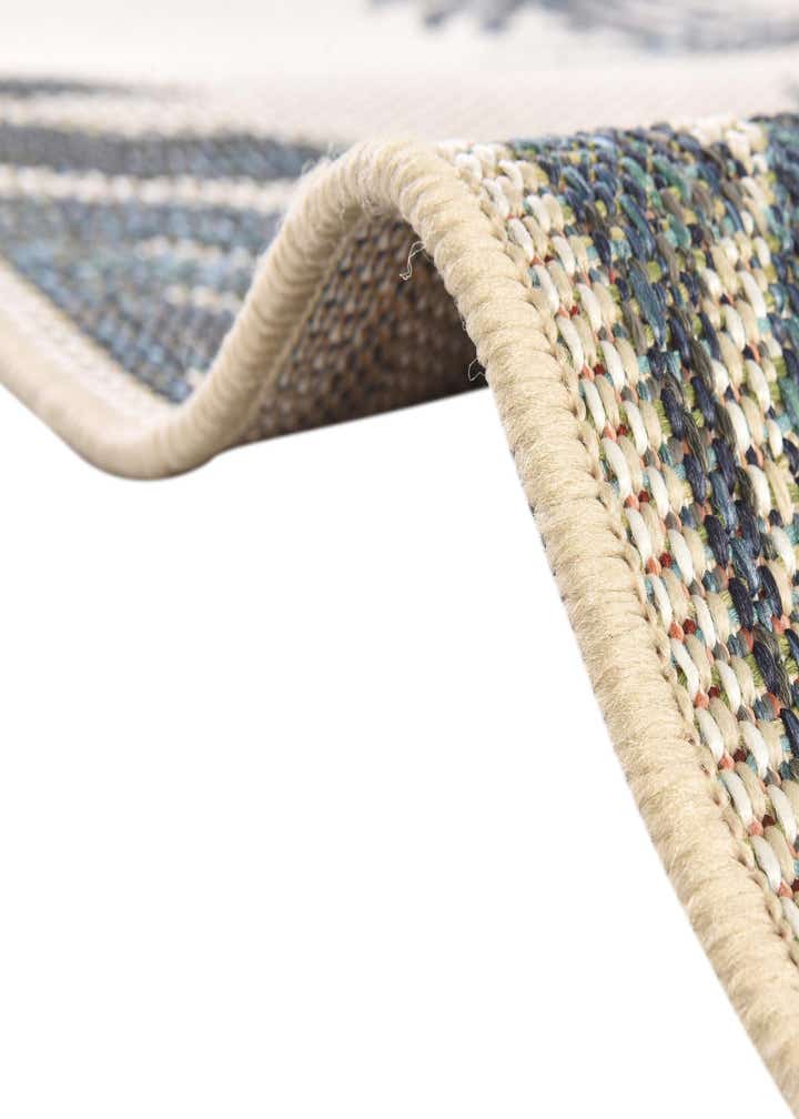 5' 3 x 5' 3 Easy-Clean Baja Indoor / Outdoor Square Rug