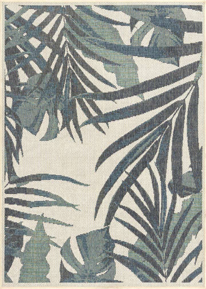 5' 3 x 5' 3 Easy-Clean Baja Indoor / Outdoor Square Rug