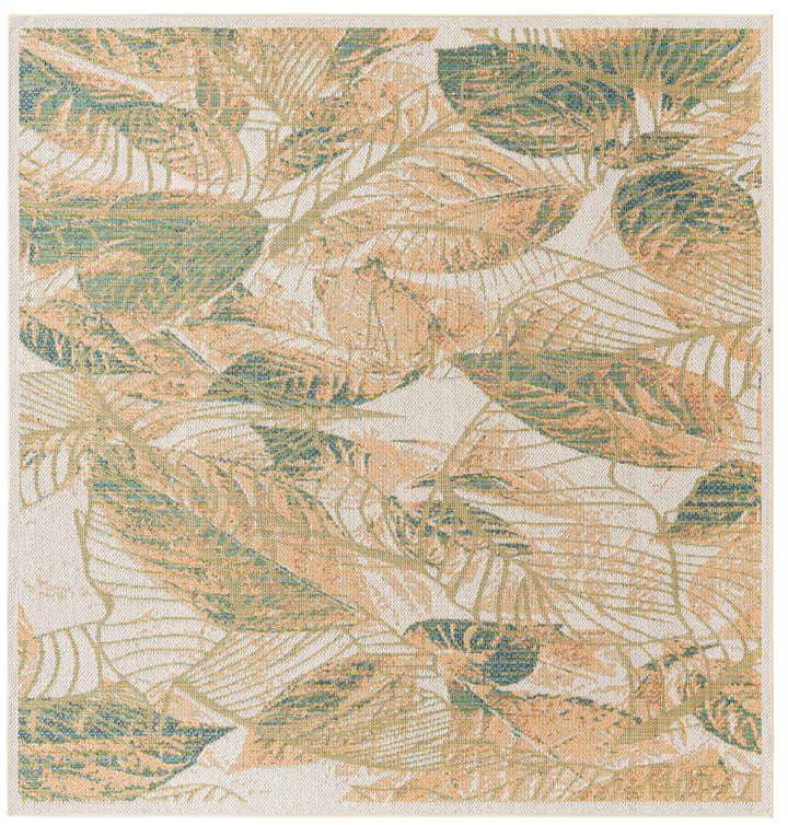 7' 10 x 7' 10 Easy-Clean Baja Indoor / Outdoor Square Rug