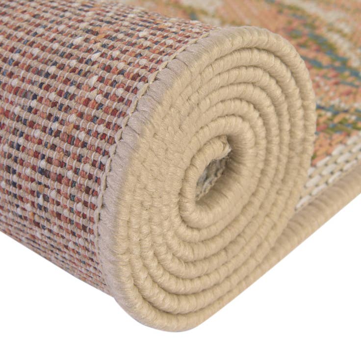 Detail image of 5' 3 x 5' 3 Easy-Clean Baja Indoor / Outdoor Square Rug