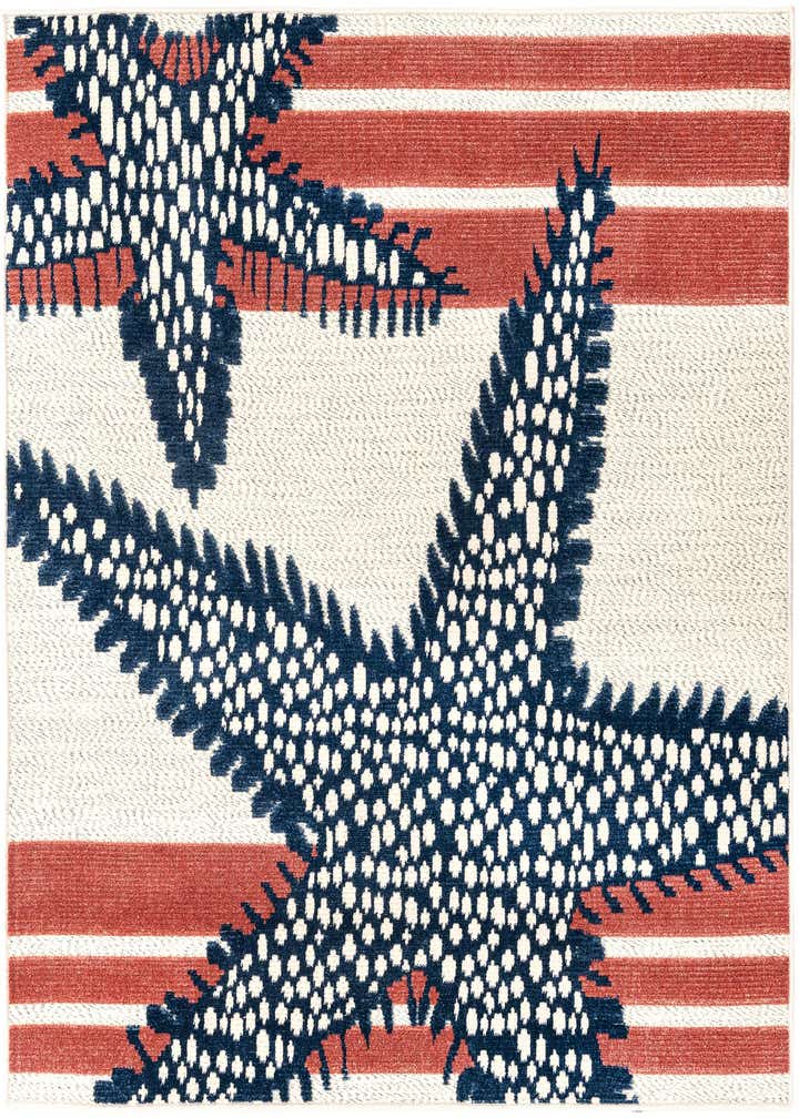 5' 3 x 5' 3 Easy-Clean Belize Indoor / Outdoor Square Rug