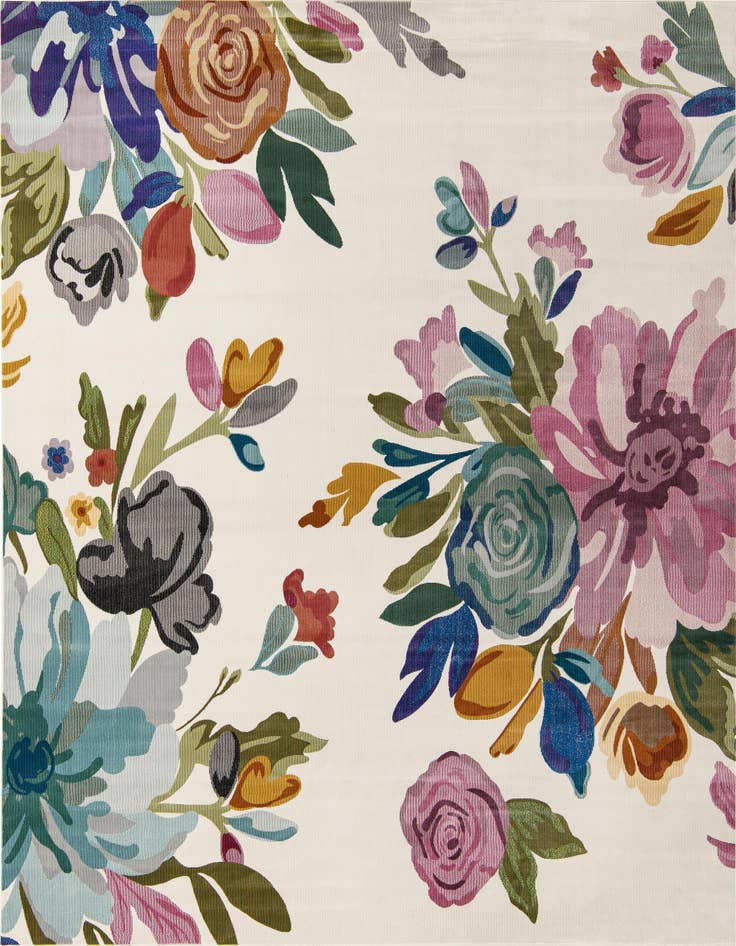 Detail image of 10' x 10' Blossom Square Rug