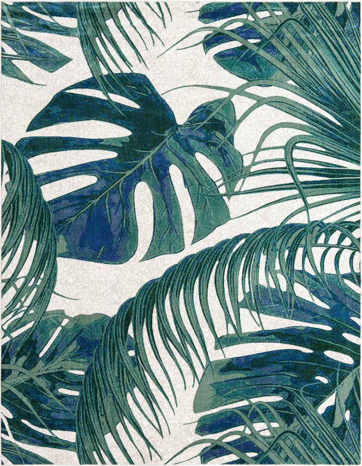 Detail image of 7' 10 x 7' 10 Blossom Square Rug