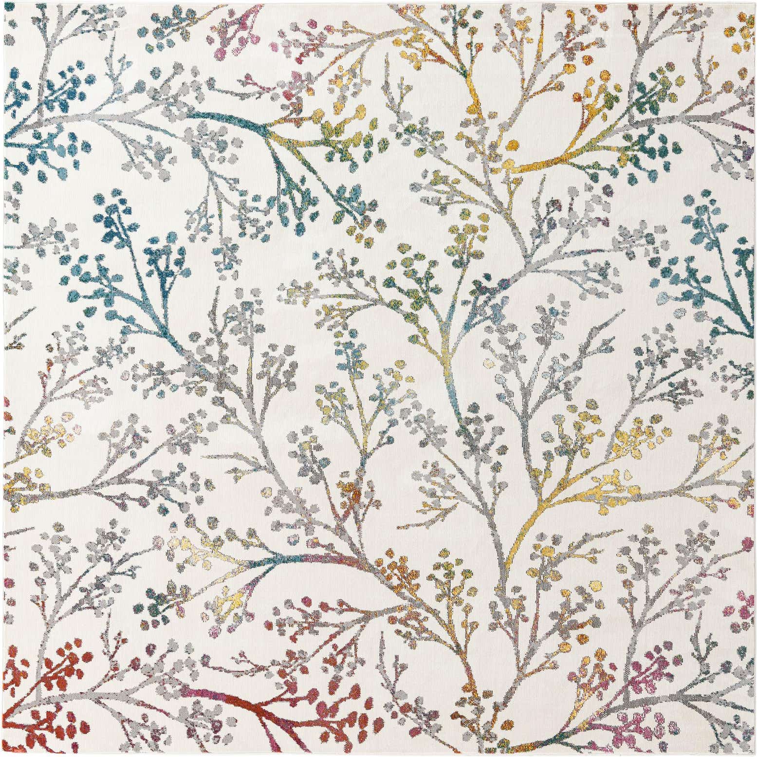 6' x 6' Blossom Square Rug