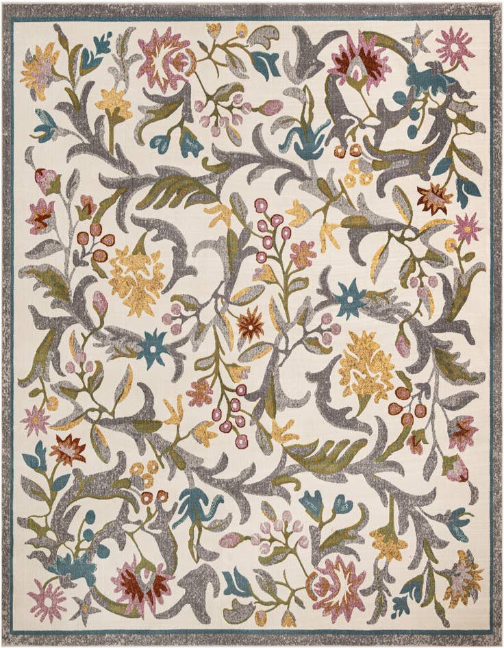 Detail image of 8' x 8' Blossom Square Rug