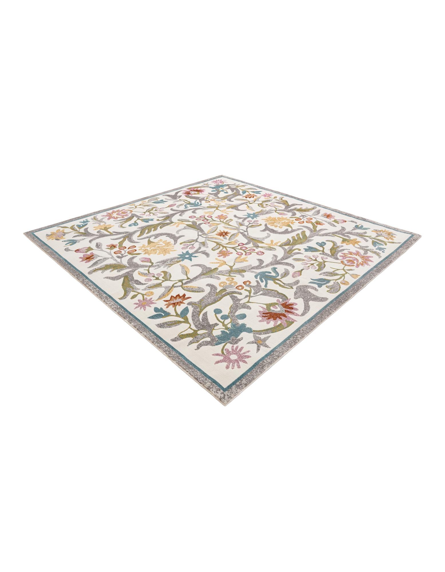 8' x 8' Blossom Square Rug