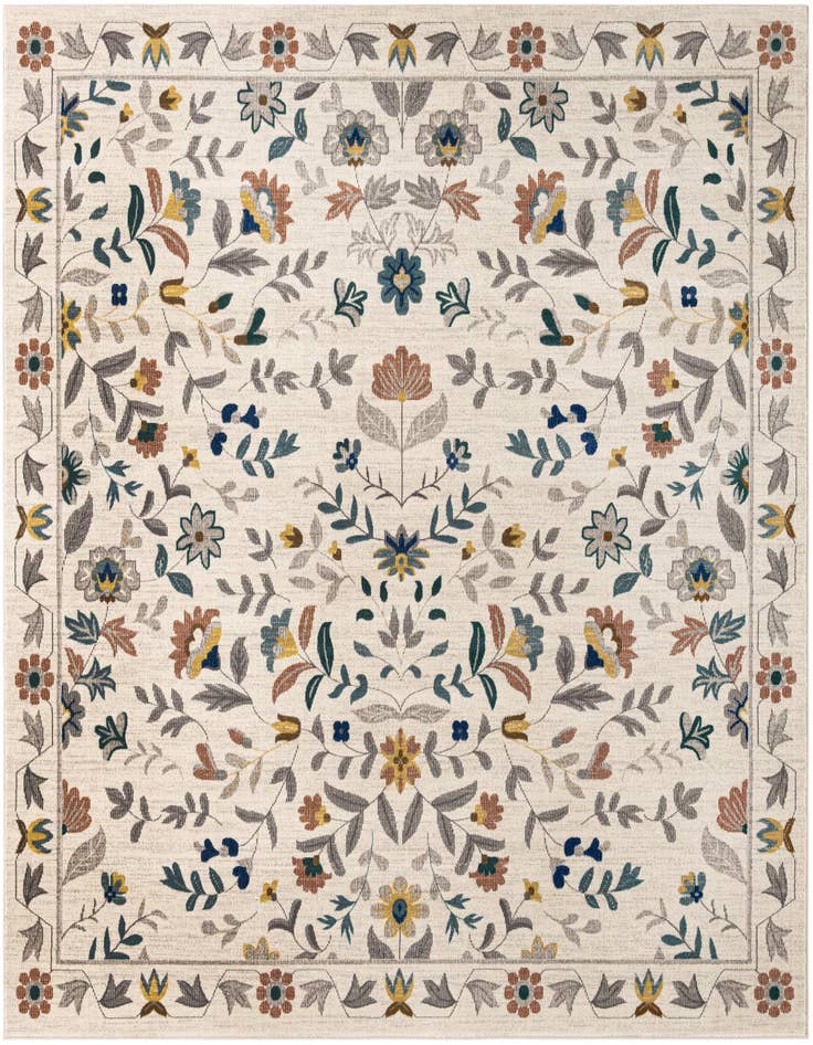 Detail image of 8' x 8' Blossom Square Rug