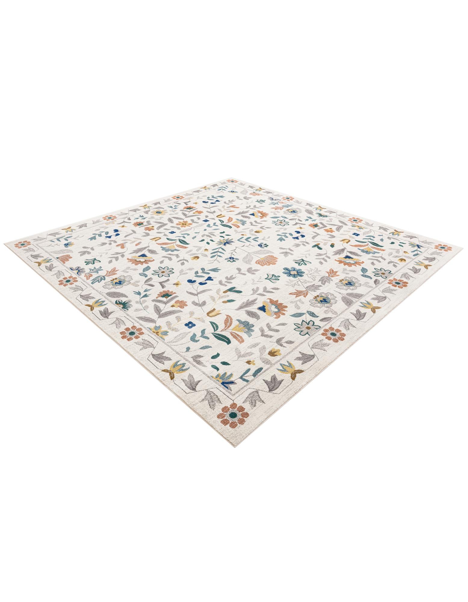 8' x 8' Blossom Square Rug