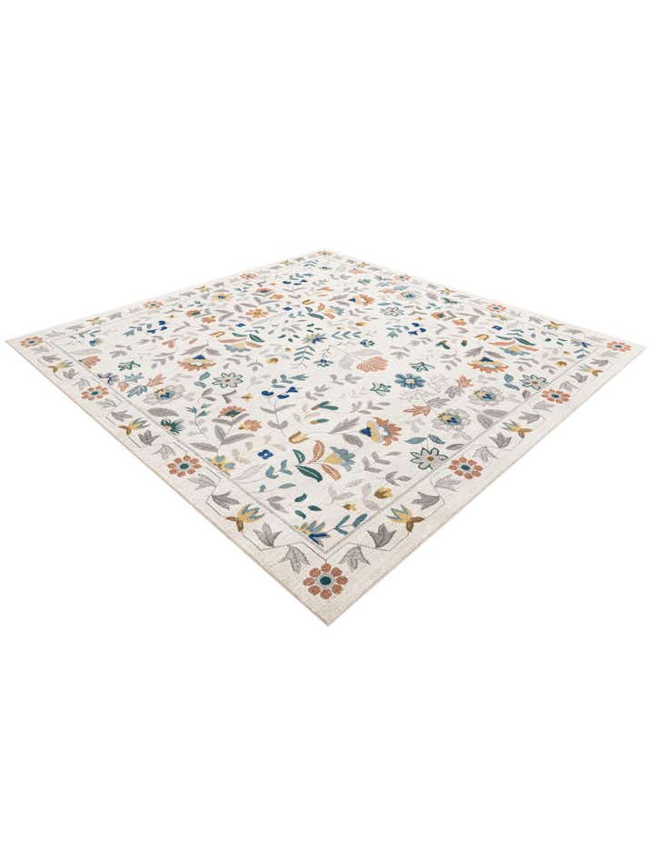 8' x 8' Blossom Square Rug