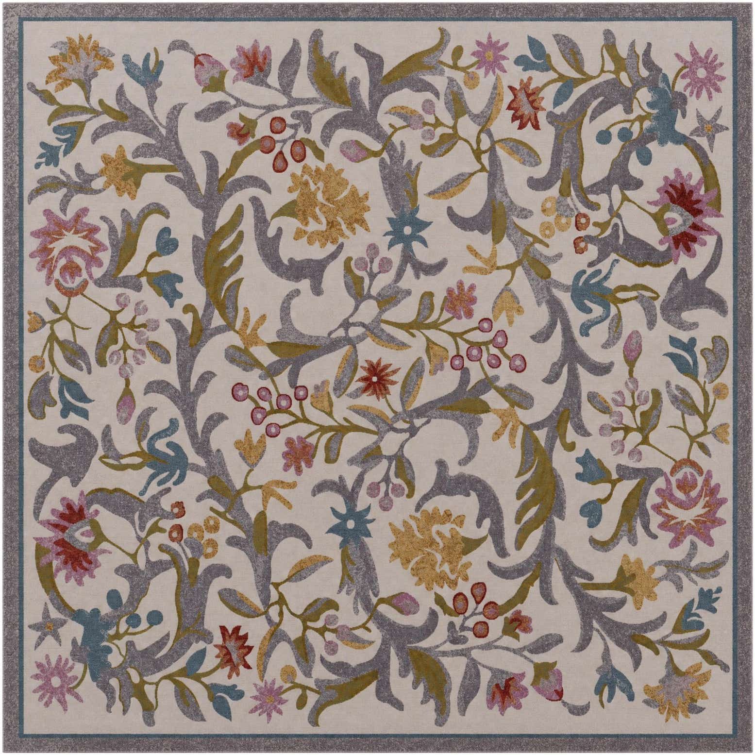 10' x 10' Blossom Square Rug
