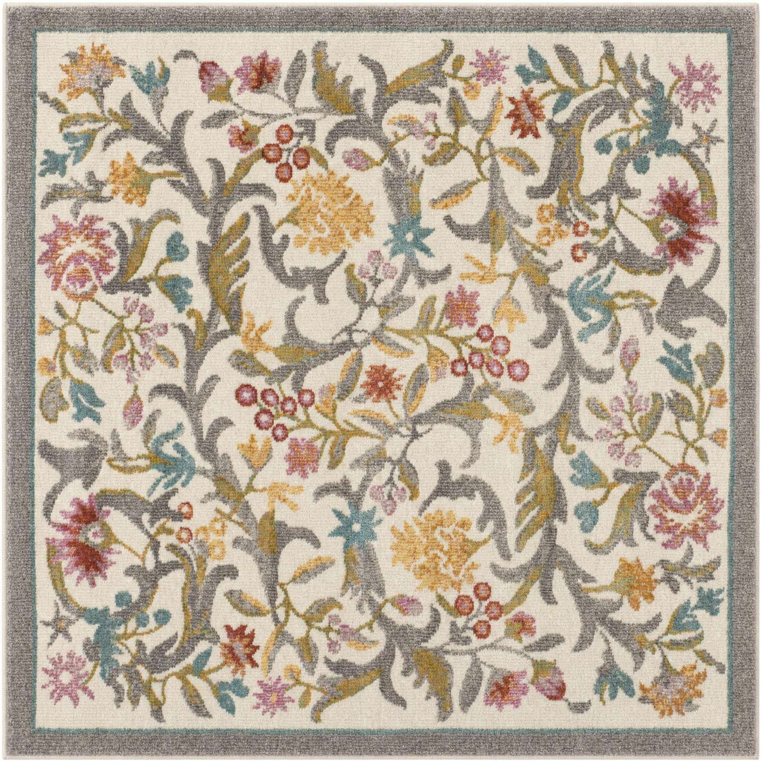 100cm x 100cm Blossom Square Rug