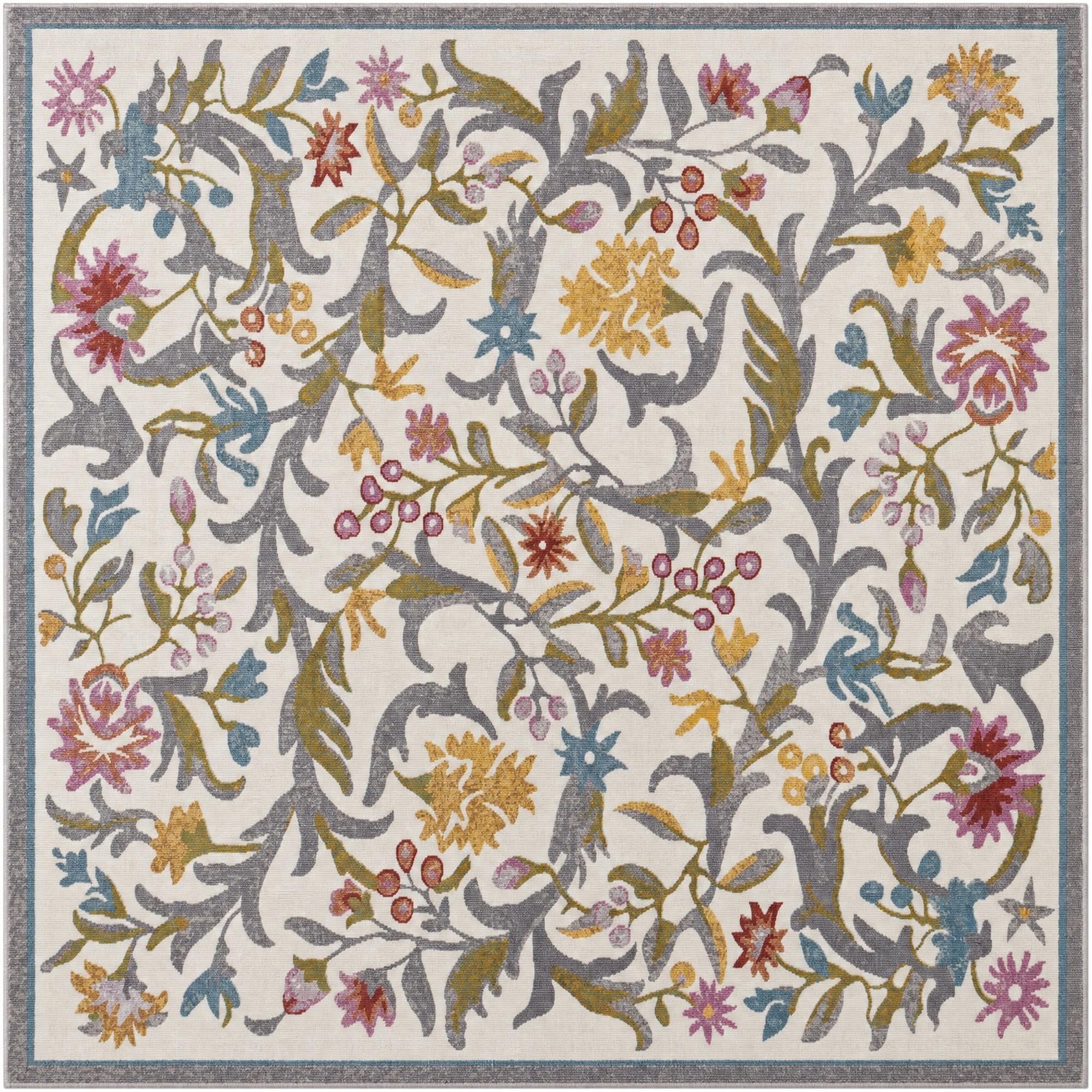 185cm x 185cm Blossom Square Rug