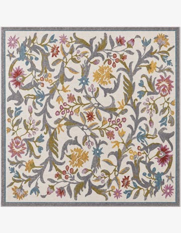185cm x 185cm Blossom Square Rug
