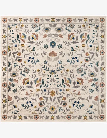 8' x 8' Blossom Square Rug