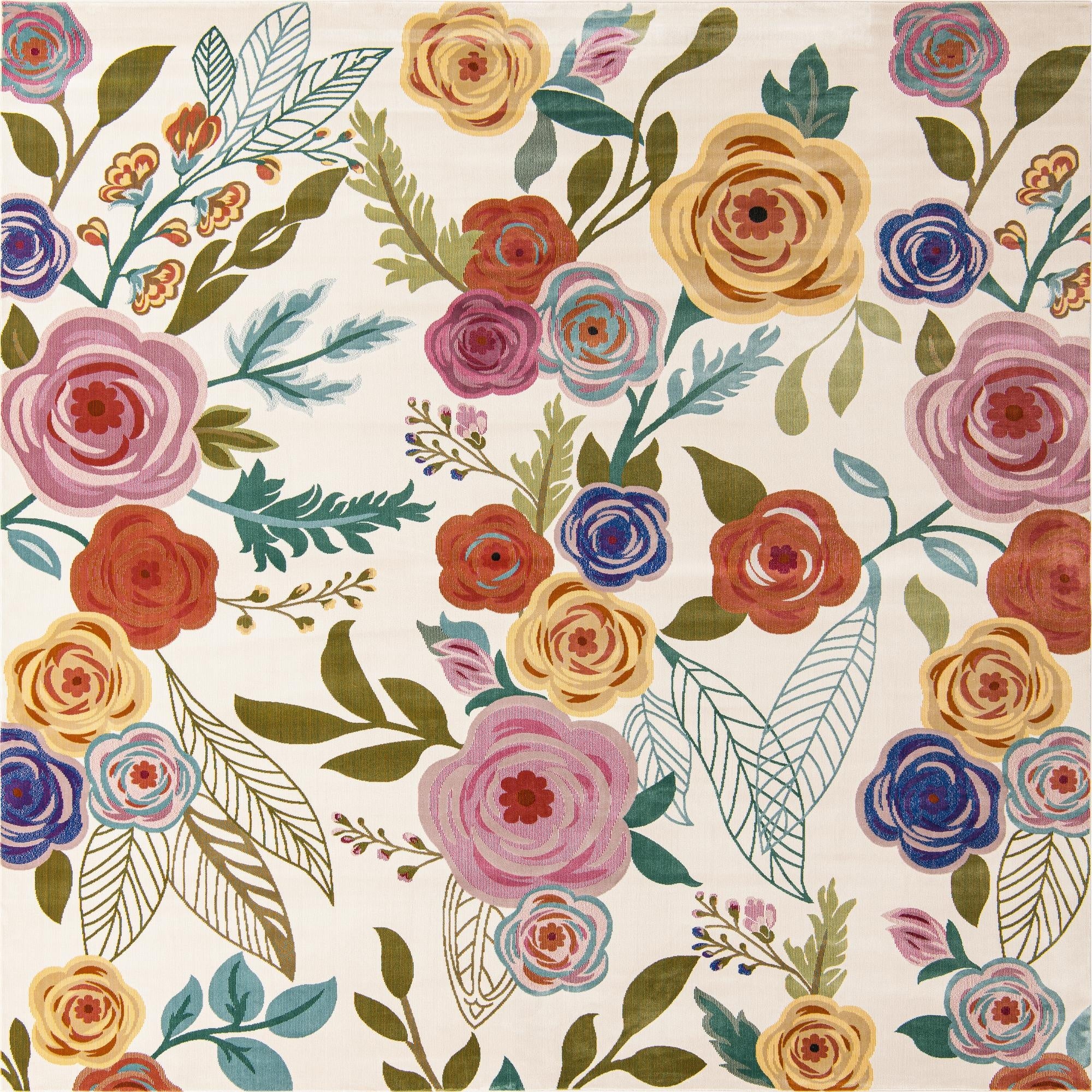 10' x 10' Blossom Square Rug