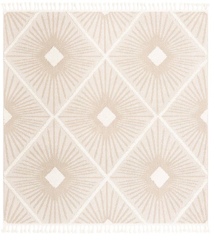 Detail image of 7' 10 x 7' 10 Boho Square Rug