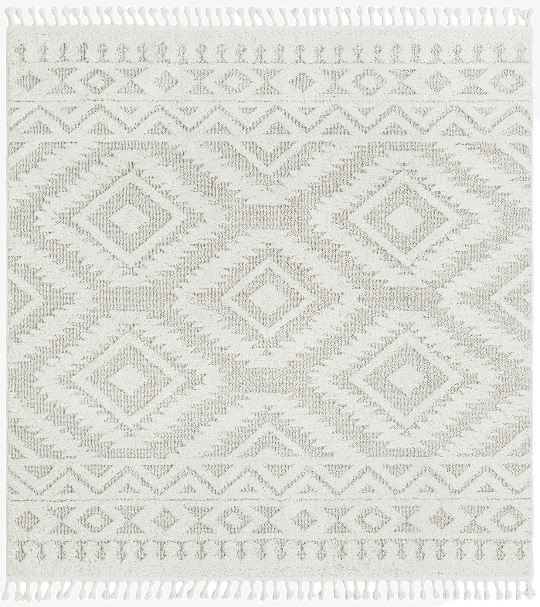 7' 10 x 7' 10 Boho Square Rug
