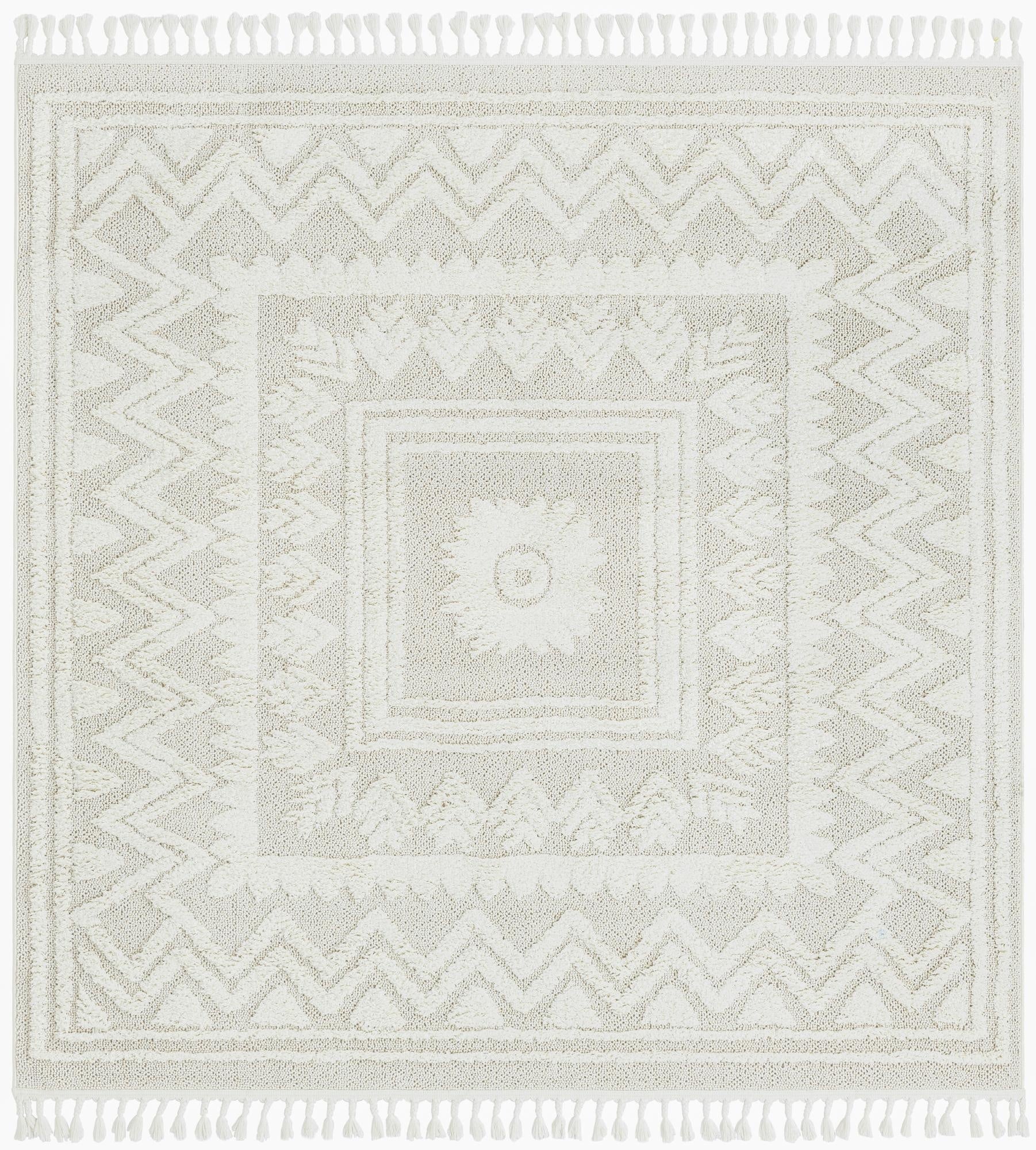 7' 10 x 7' 10 Boho Square Rug