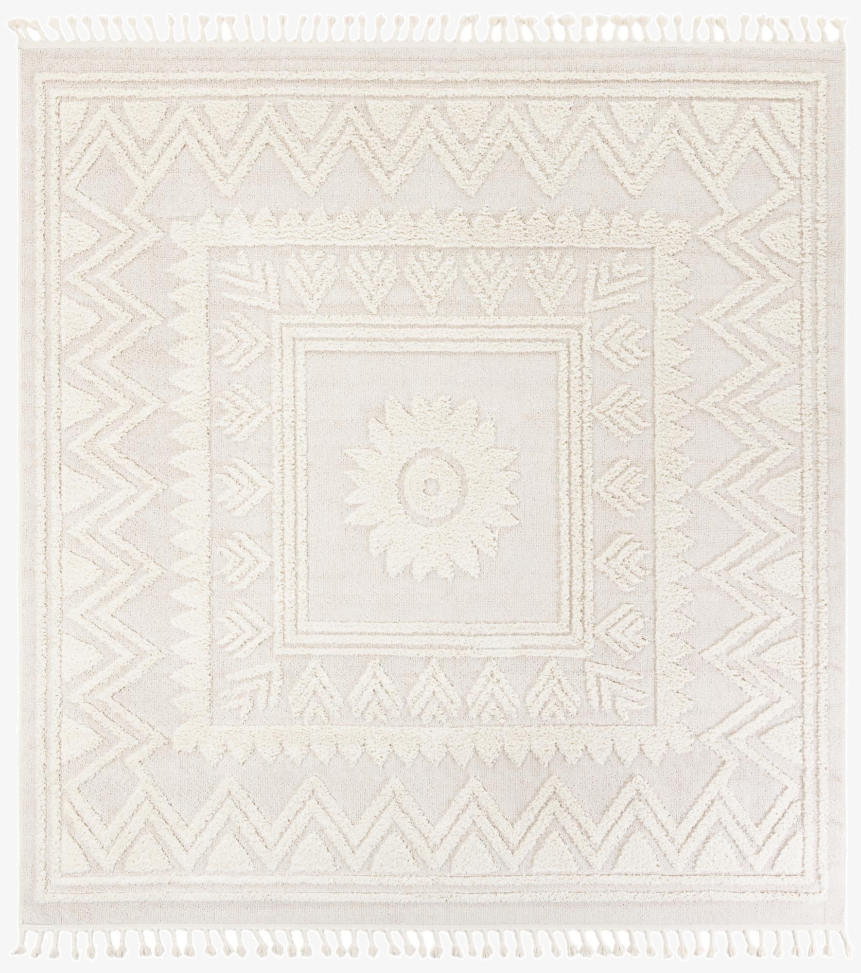 10' x 10' Boho Square Rug