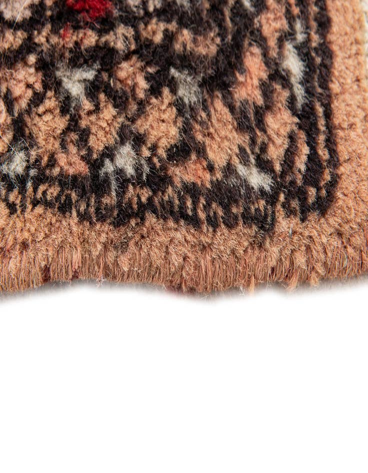 Detail image of 1' x 1' Hand Knotted Bokhara Wool Square Rug