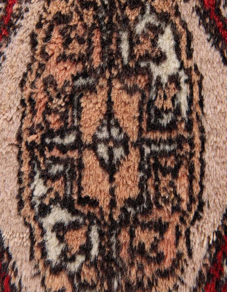 Detail image of 1' x 1' Hand Knotted Bokhara Wool Square Rug