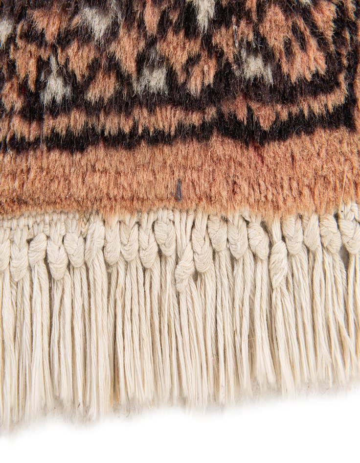 Detail image of 1' x 1' Hand Knotted Bokhara Wool Square Rug