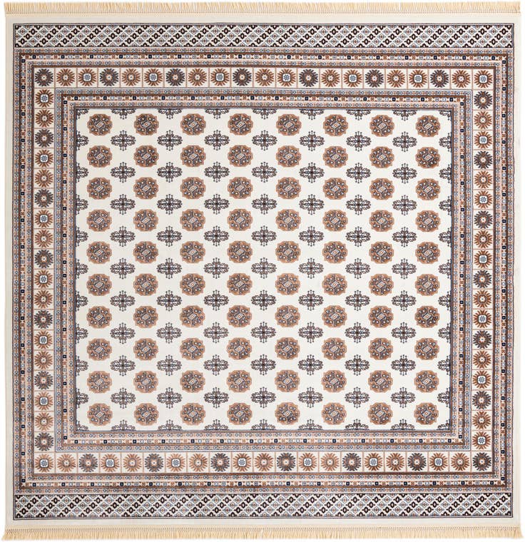 Detail image of 10' x 10' Bokhara Square Rug