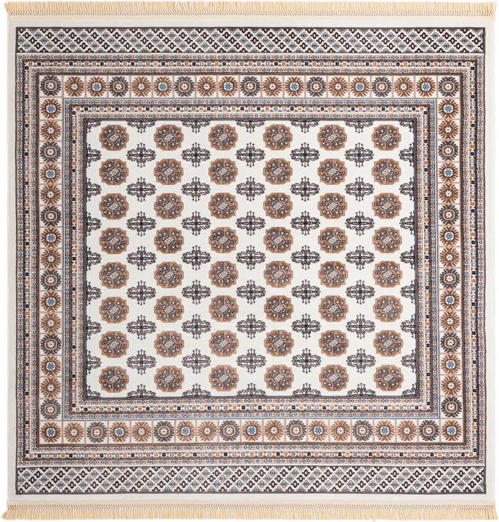 7' 10 x 7' 10 Bokhara Square Rug