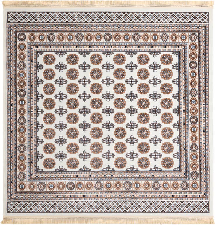 Detail image of 7' 10 x 7' 10 Bokhara Square Rug
